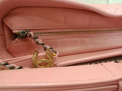 Chanel Gabrielle Hobo Bag Large Pink Series 27