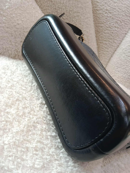 Chanel Gabrielle Hobo Bag Bicolor Blue/Black Series 29