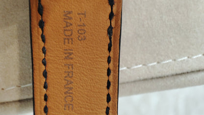 Hermes H Watch Noir Croc Leather Strap