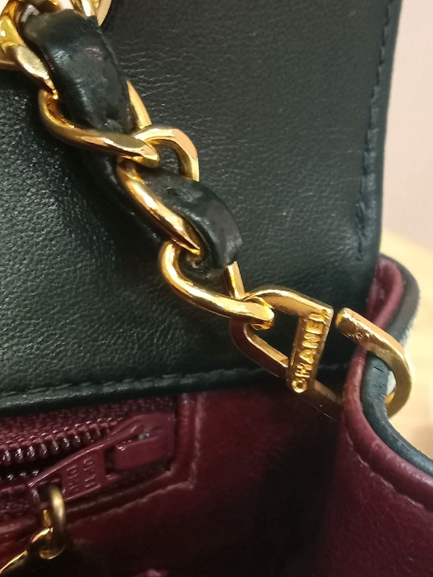 Chanel Diana Black Lambskin Series 2