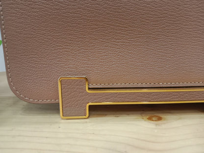 Hermes Geta Chevre Mysore/Swift Etoupe GHW Stamp U 2022