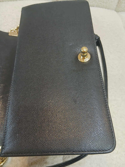 Chanel Leboy Caviar Old Medium Black Series 23