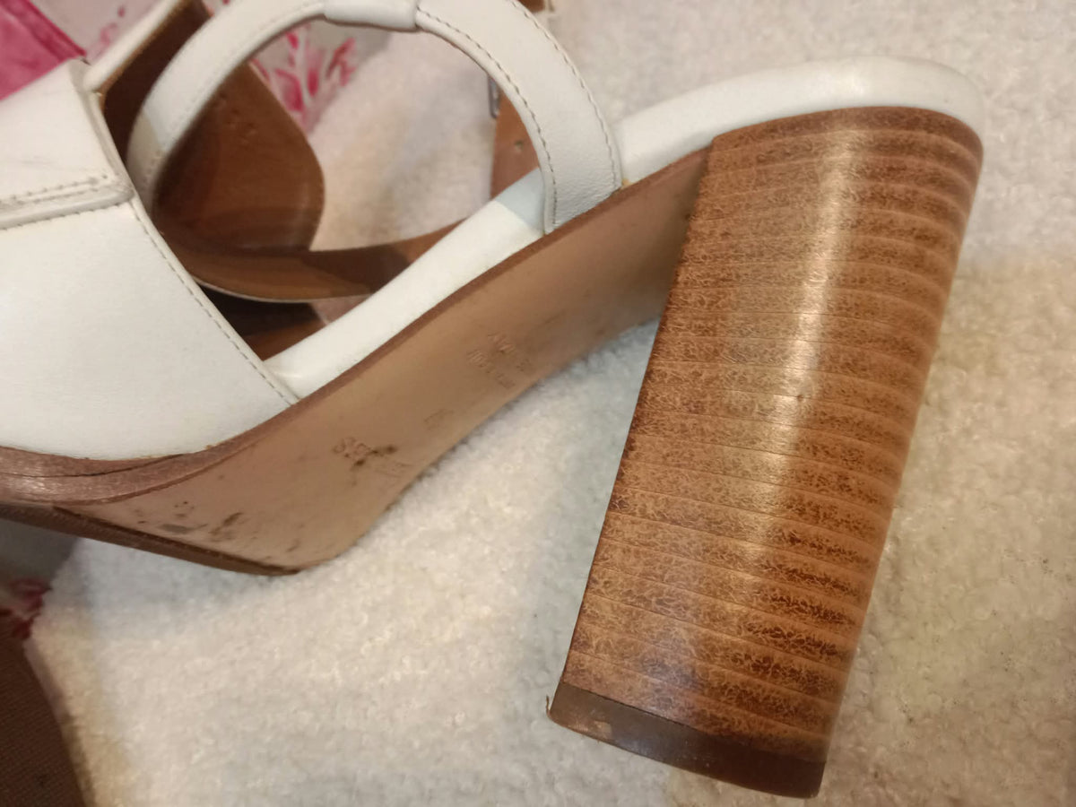 Hermes Alesia Kelly Buckle Sandals Size 37
