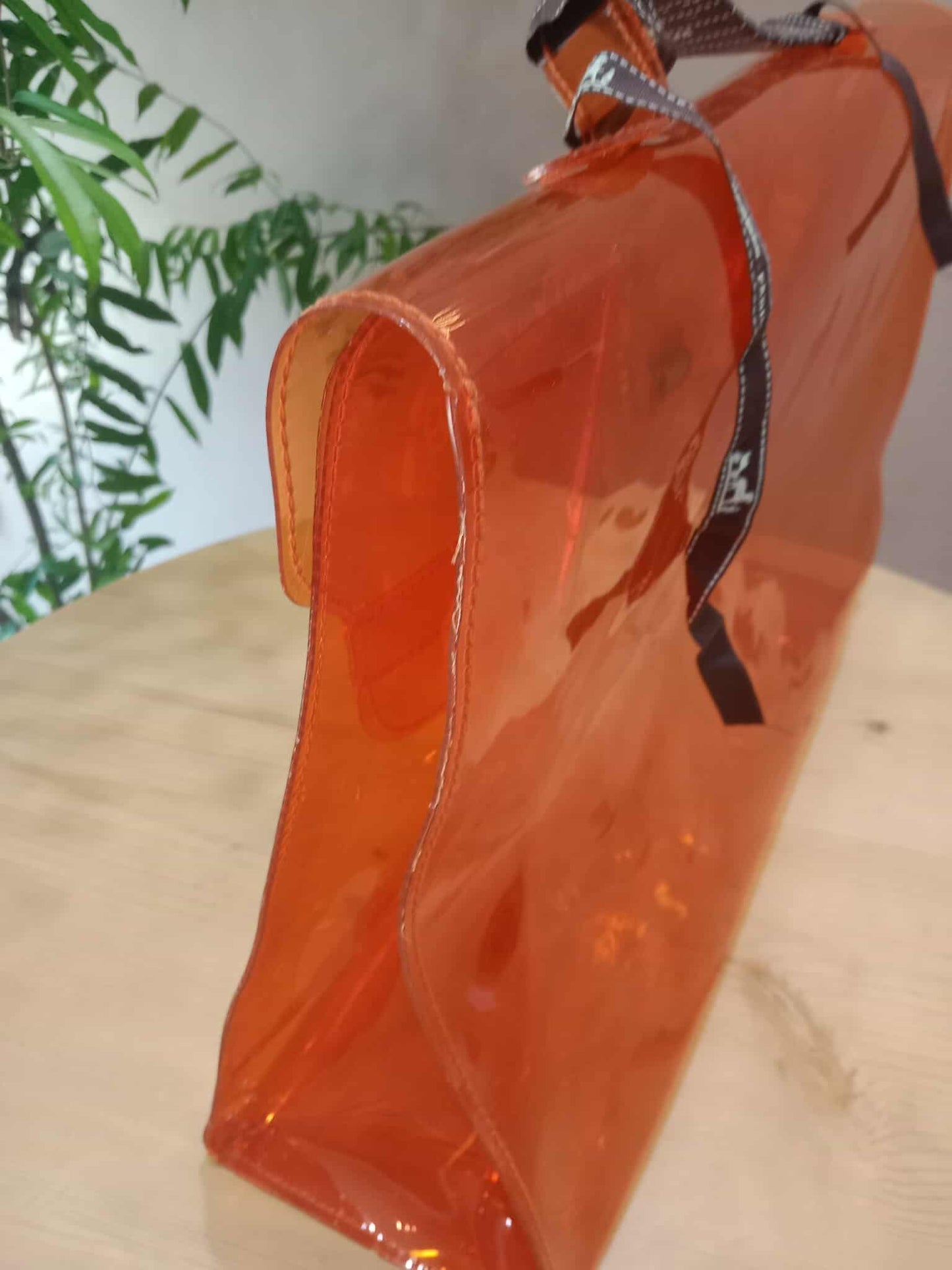 Hermes Souvenir de I'Exposition 1998 Kelly Bag Orange