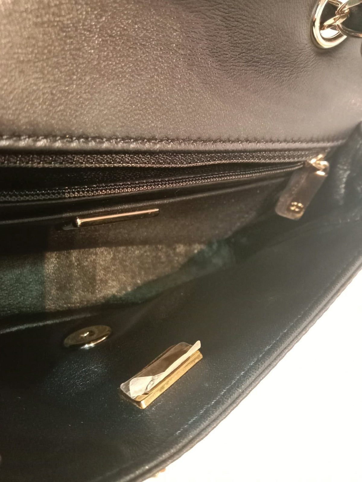 Chanel Mini Rectangular Gold/Black Sequin Limited Edition Microchipped