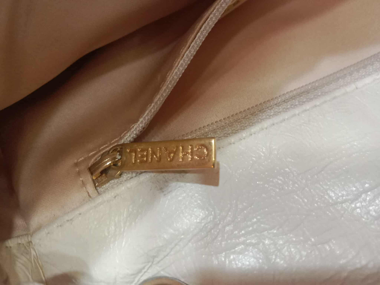 Chanel Rock in Moscow Flap Bag from the Pre-Fall Cream White Flap Bag Series 12