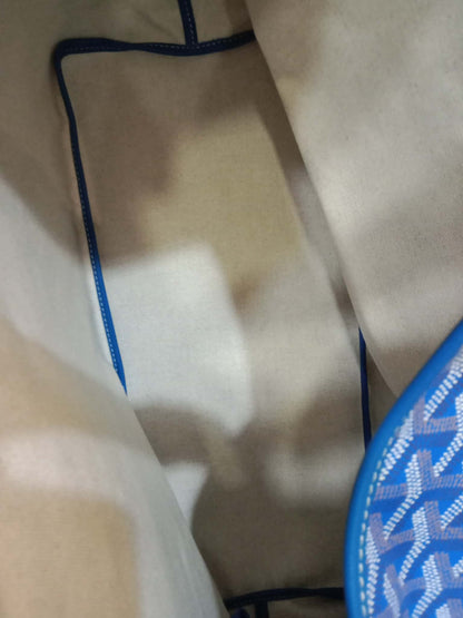 Goyard Saint Louis Tote Blue GM