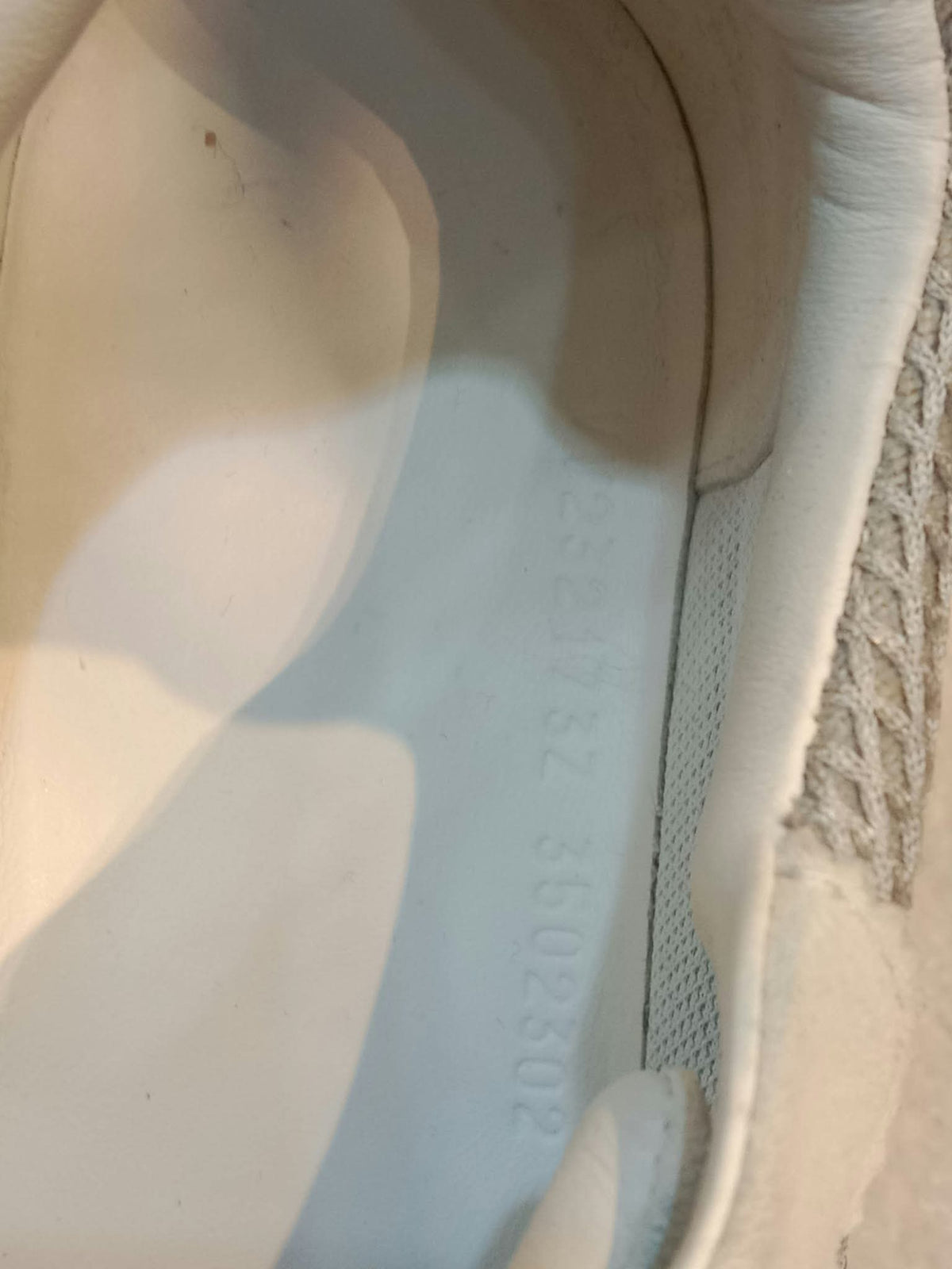 Hermes Bouncing Sneakers Gris Lulea/Blanc Colorway Size 36
