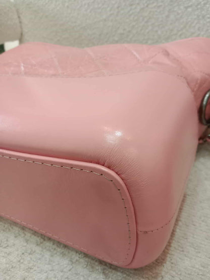 Chanel Gabrielle Hobo Bag Large Pink Series 27