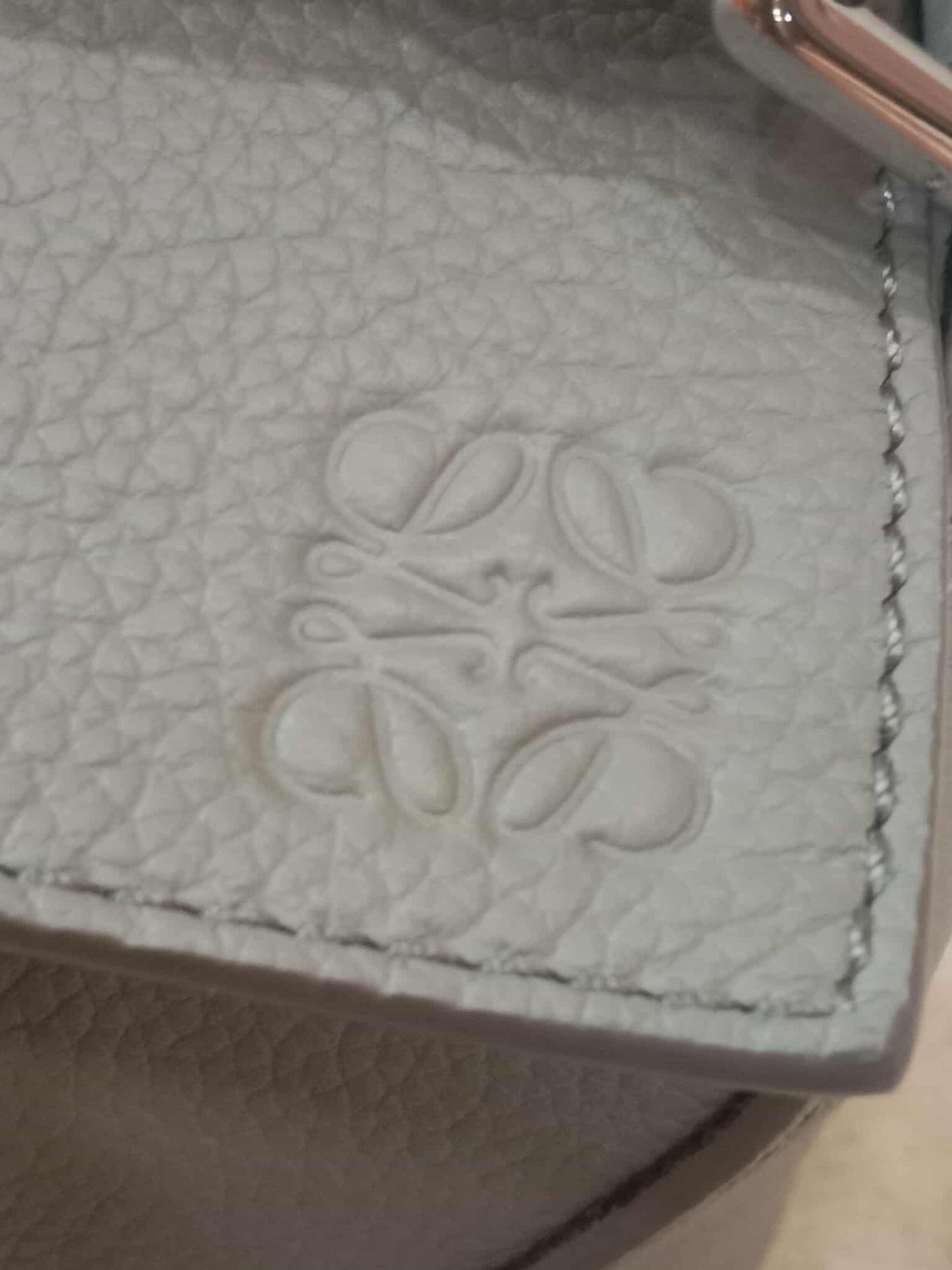 Loewe Puzzle Bag in Pearl Gray