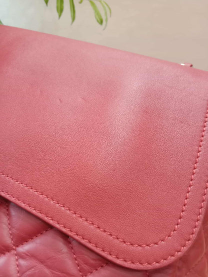 Chanel Mix Flap Messenger Bag Red Series 15
