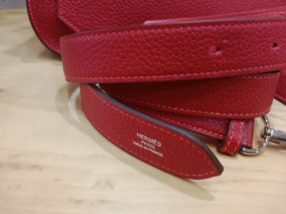Hermes Jypserie 28 Rouge Casaque Clemence Stamp B 2023