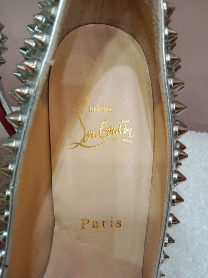 Christian Louboutin Condora Spikes Pumps Size 37