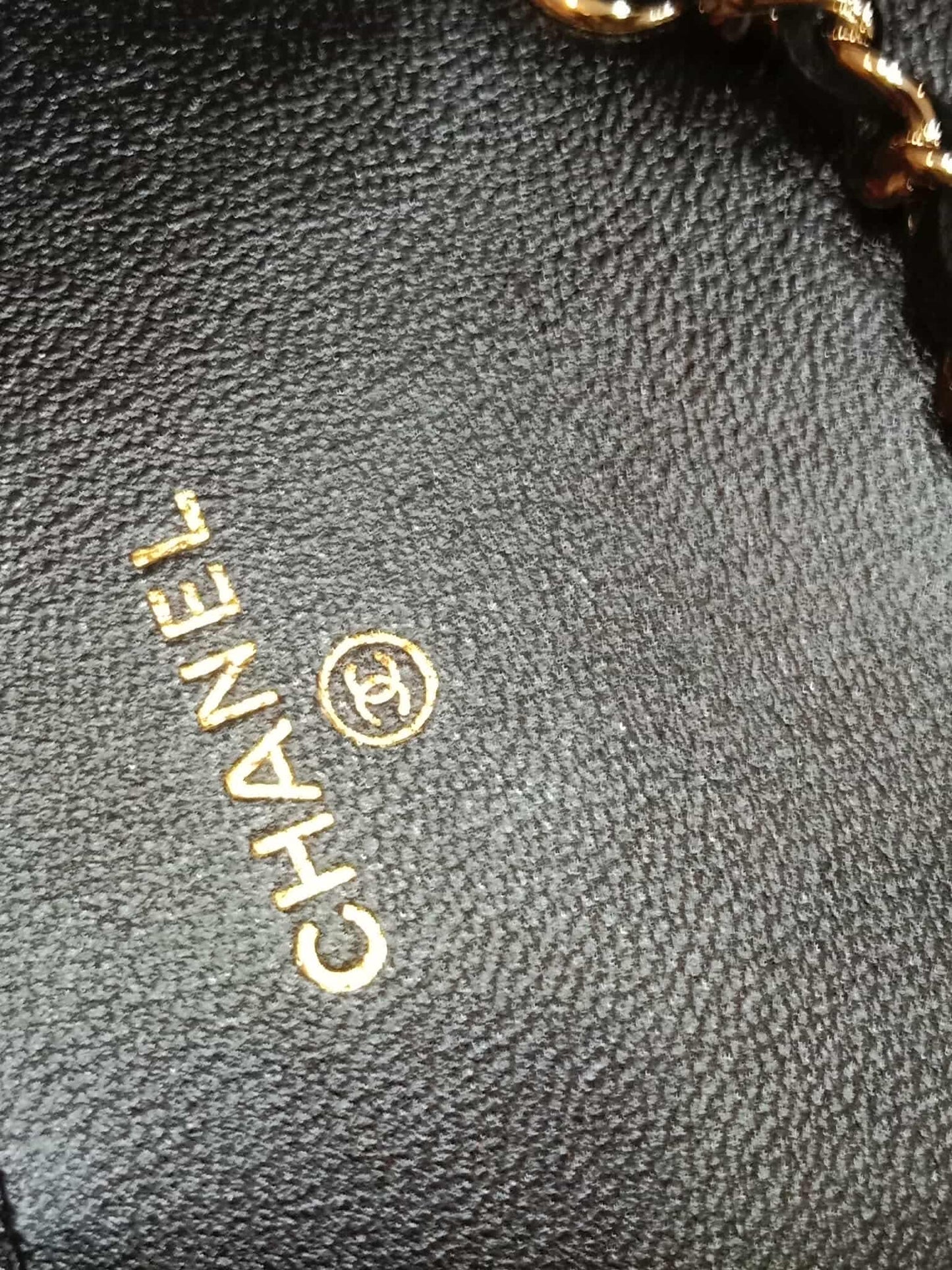 Chanel Bow Chain Belt Bag Black Lambskin Series 31
