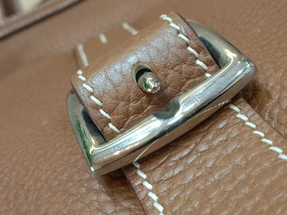 Hermes Halzan 31 Clemence Gold Stamp R 2014