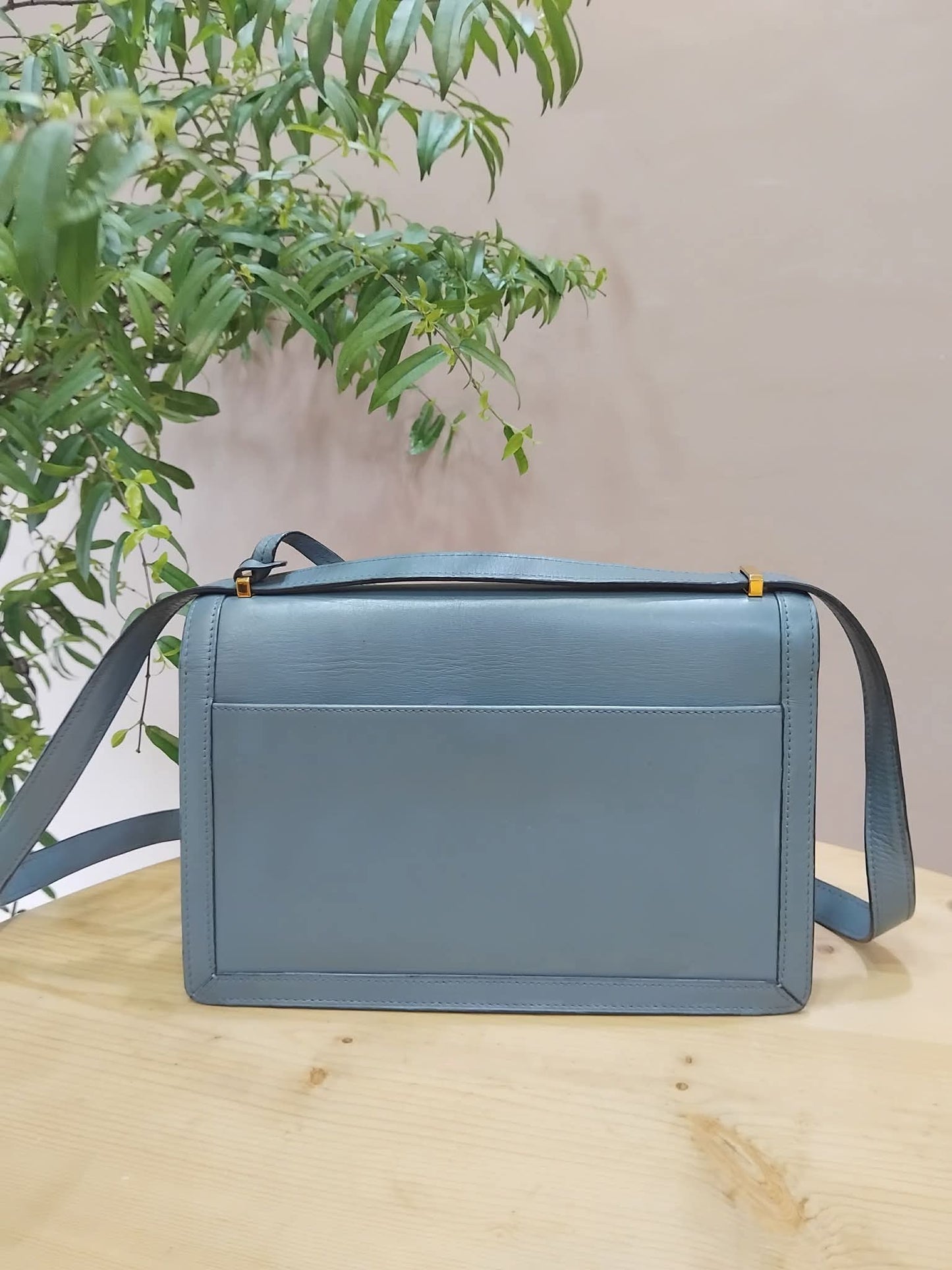 Loewe Barcelona Shoulder Bag Blue