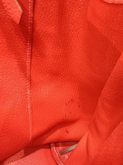 Hermes So Kelly 22 Togo Red Stamp R Square 2014