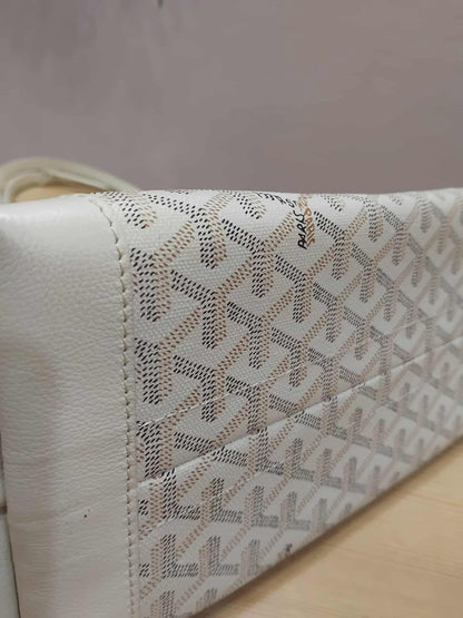 Goyard Bellechasse Biaude White PM