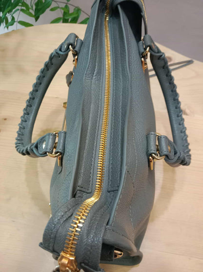 Balenciaga City Bag Gris Acier