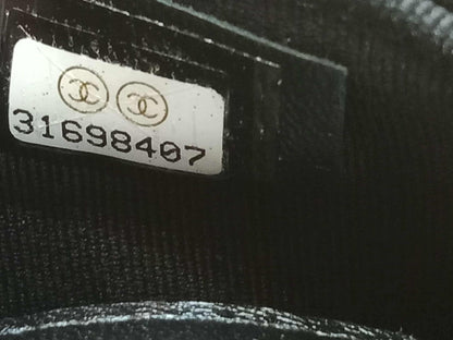 Chanel Bow Chain Belt Bag Black Lambskin Series 31