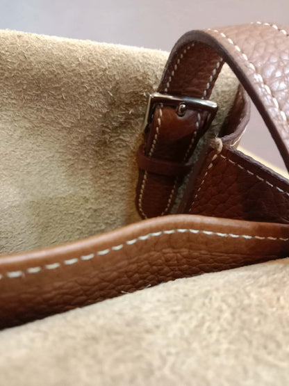 Hermes Halzan 31 Clemence Gold Stamp R 2014