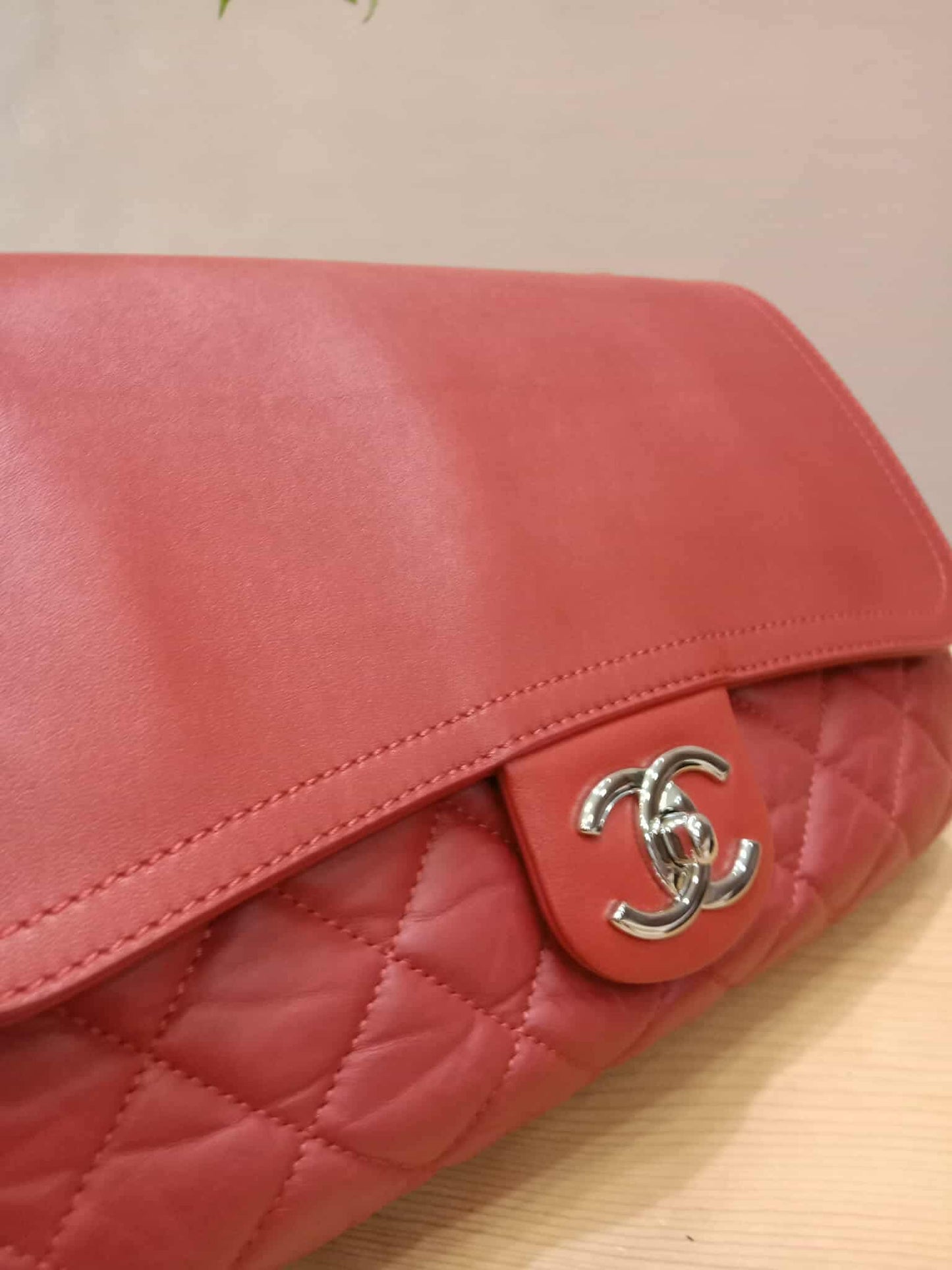 Chanel Mix Flap Messenger Bag Red Series 15