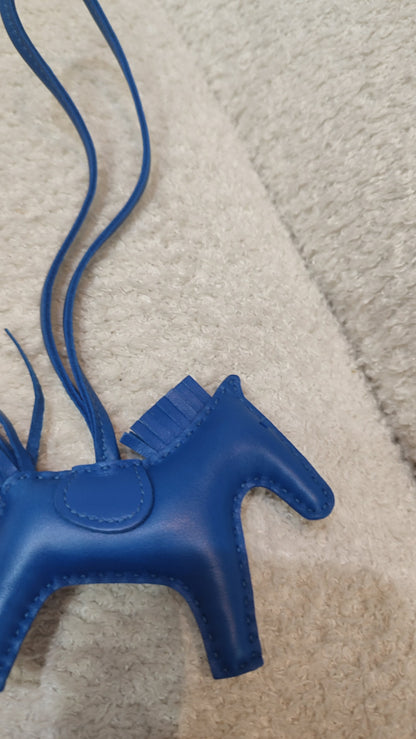 Hermes Rodeo Blue PM Stamp U 2022
