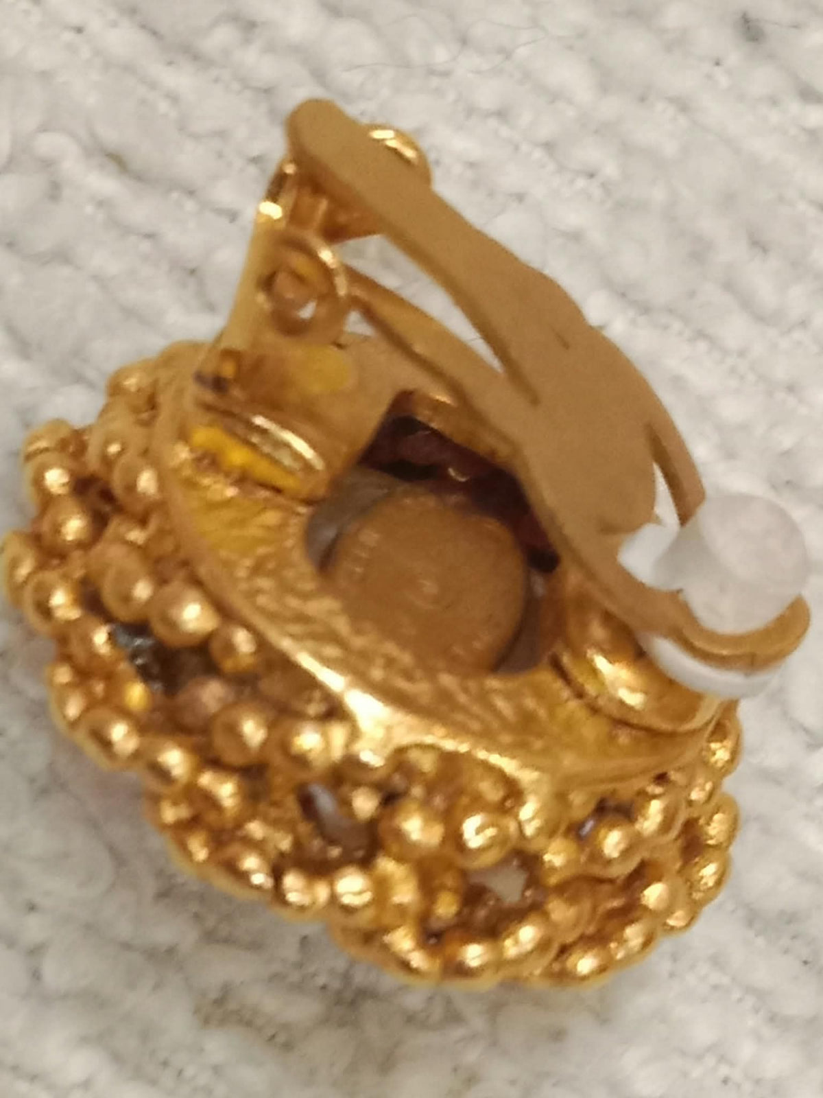 Chanel Vintage Gold-Tone Earrings 94P Collection
