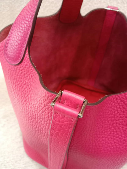 Hermes Picotin 18 Clemencec Rose Extreme Stamp Y 2020
