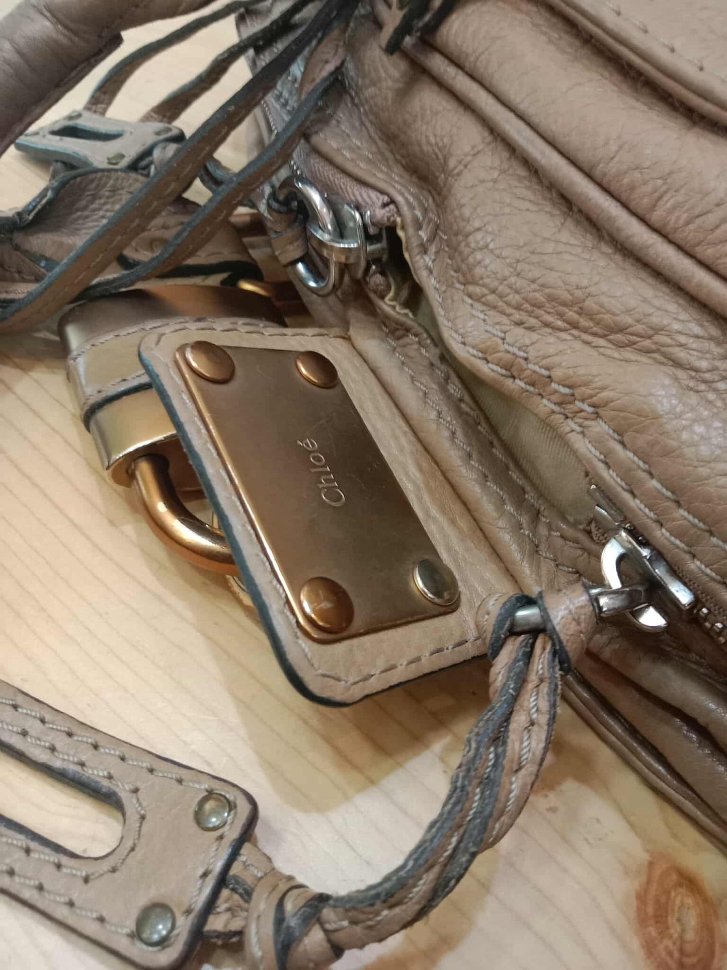 Chloe Paddington Bag Brown