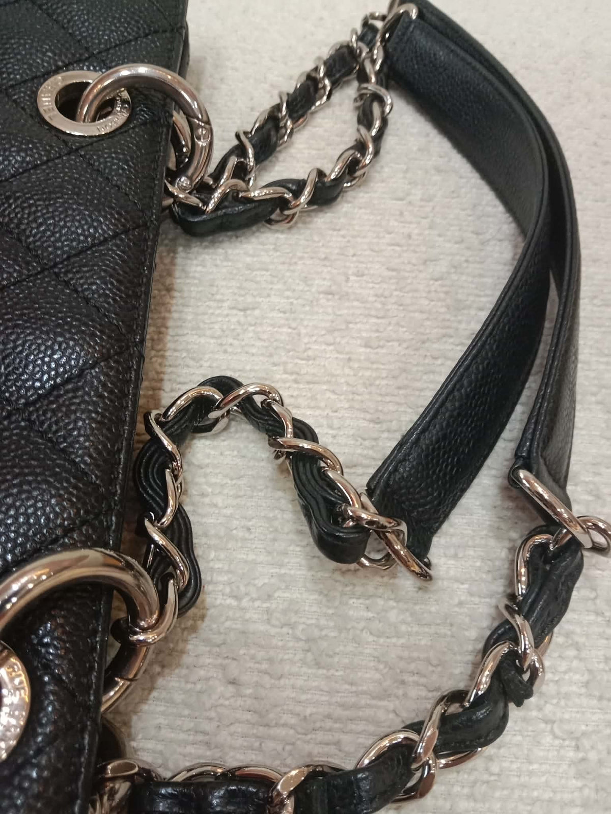 Chanel GST Caviar Black Series 12