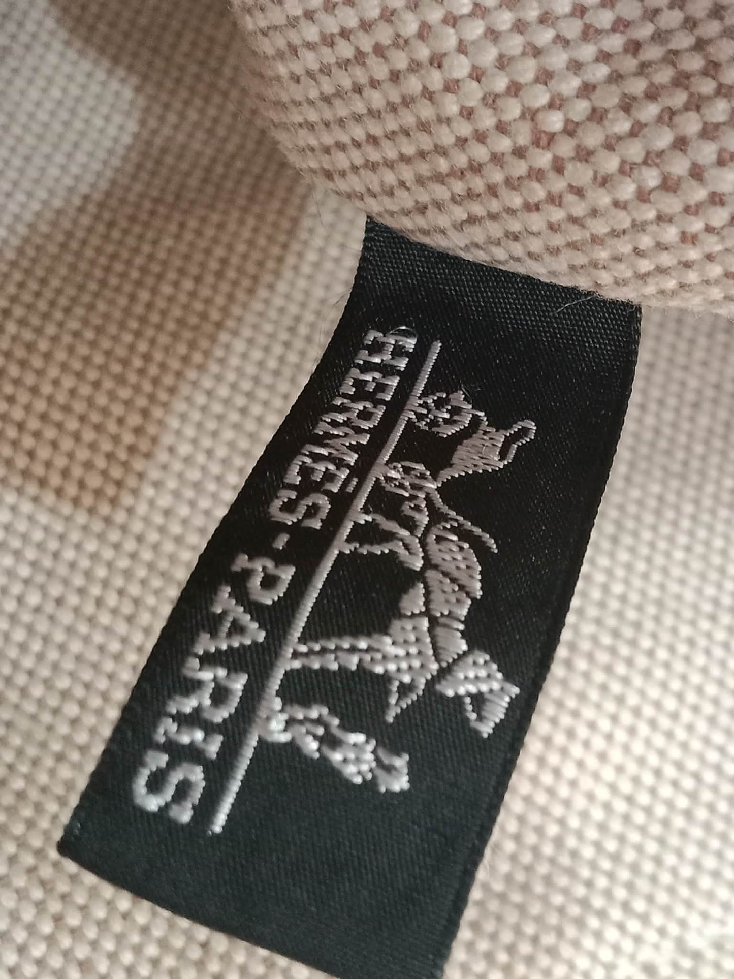 Hermes Toile Ferrou-Tout Cabas Tote Bag Beige