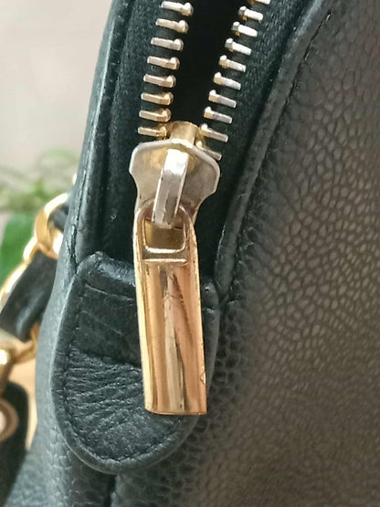 Chanel Timeless CC Shopper Tote Bag Caviar Black Series 3