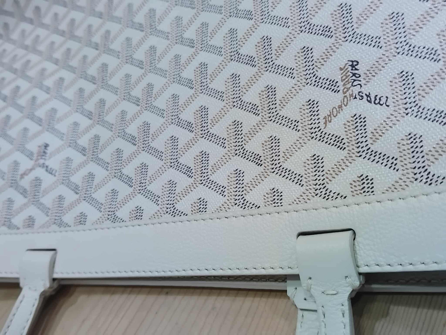 Goyard Bellechasse Biaude White PM