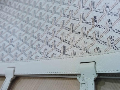 Goyard Bellechasse Biaude White PM