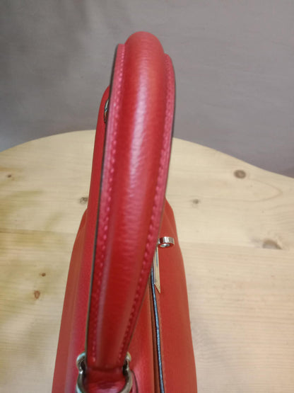 Hermes Kelly 32 Rouge Casaque Togo Stamp I Square 2005