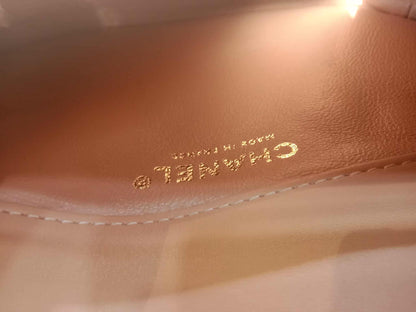 Chanel Mini Seasonal Wood Top Handle Flap Bag Peach Series 26