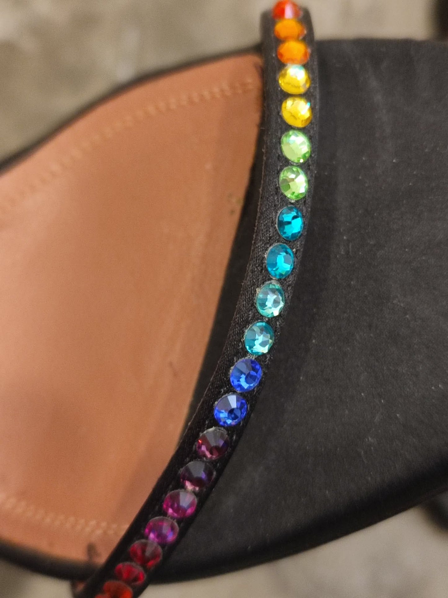 Amina Muaddi x AGWE Rainbow LSD Glasi Heeled Sandals Size 36 Black