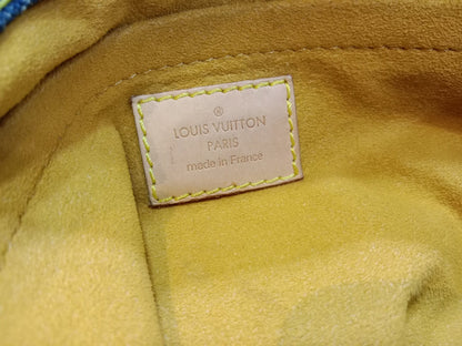 Louis Vuitton Monogram Denim Sac Plat Blue