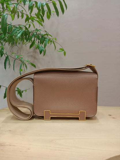 Hermes Geta Chevre Mysore/Swift Etoupe GHW Stamp U 2022