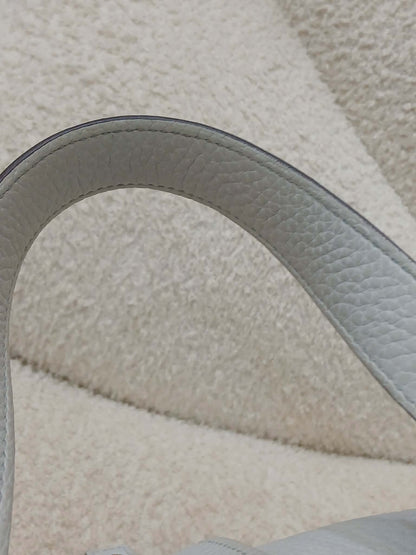 Hermes Picotin 18 Bleu Glacier Clemence Stamp Z 2021