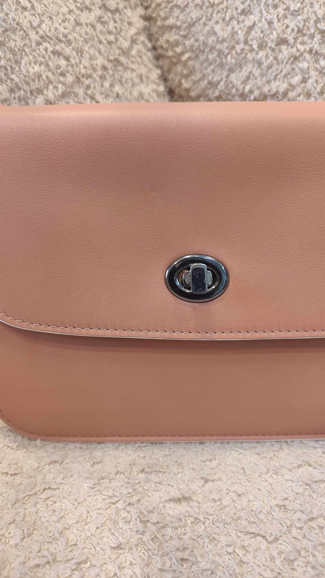 Loro Piana Artemis Salmon Pink Calfskin Bag