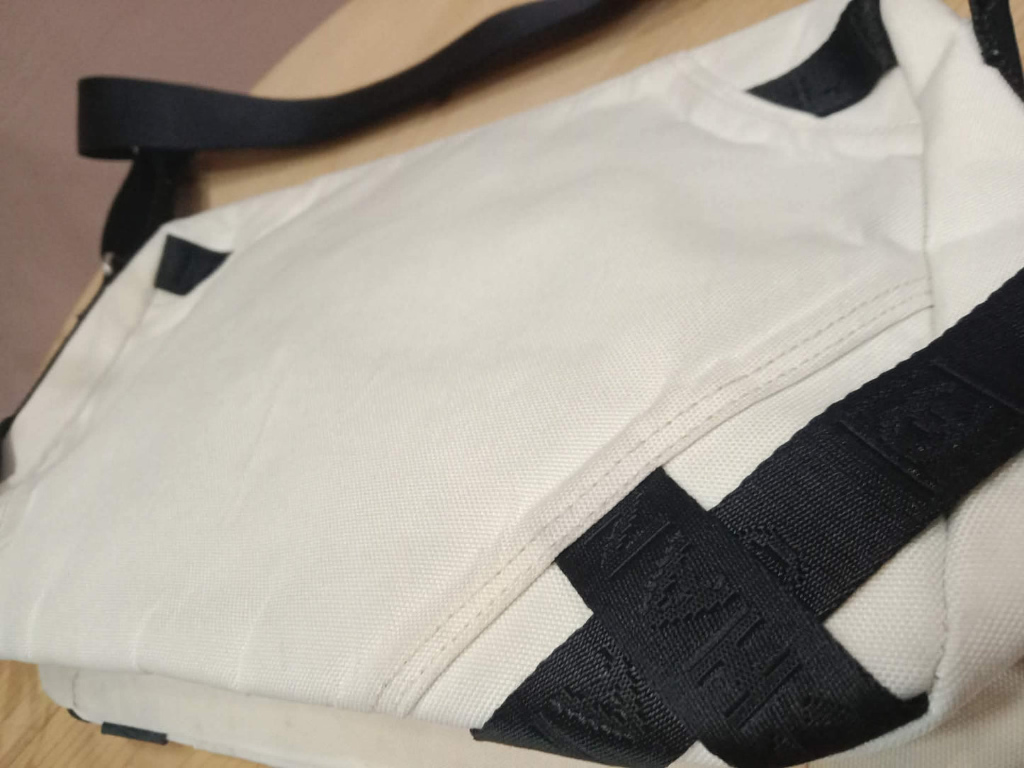 Chanel Sport Line Bag with Interlocking CC Logo Canvas Black/White