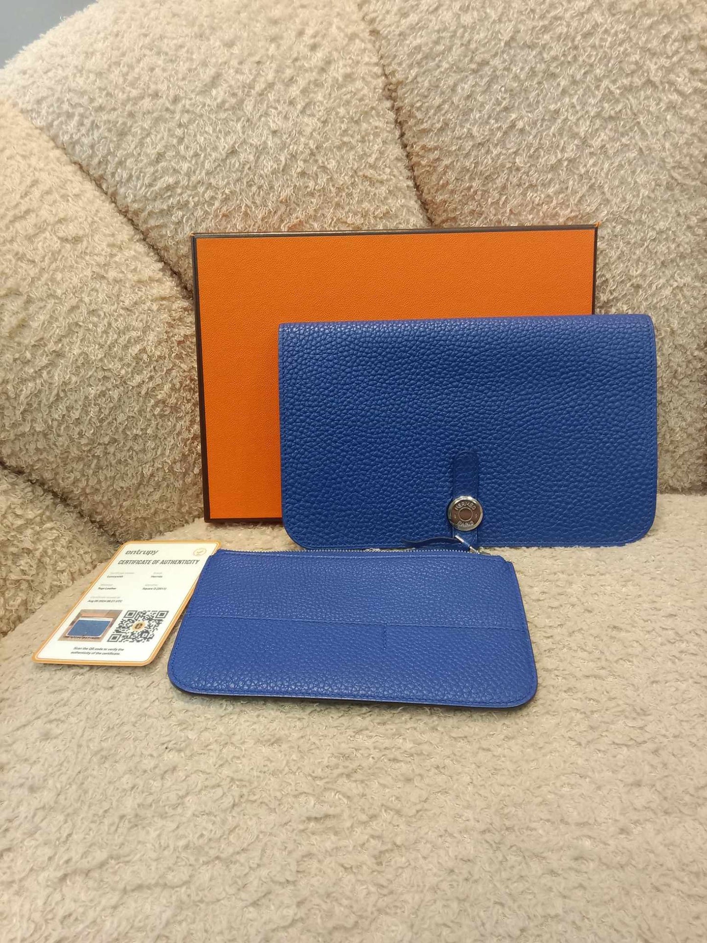 Hermes Dogon Wallet Togo Stamp O Square 2011