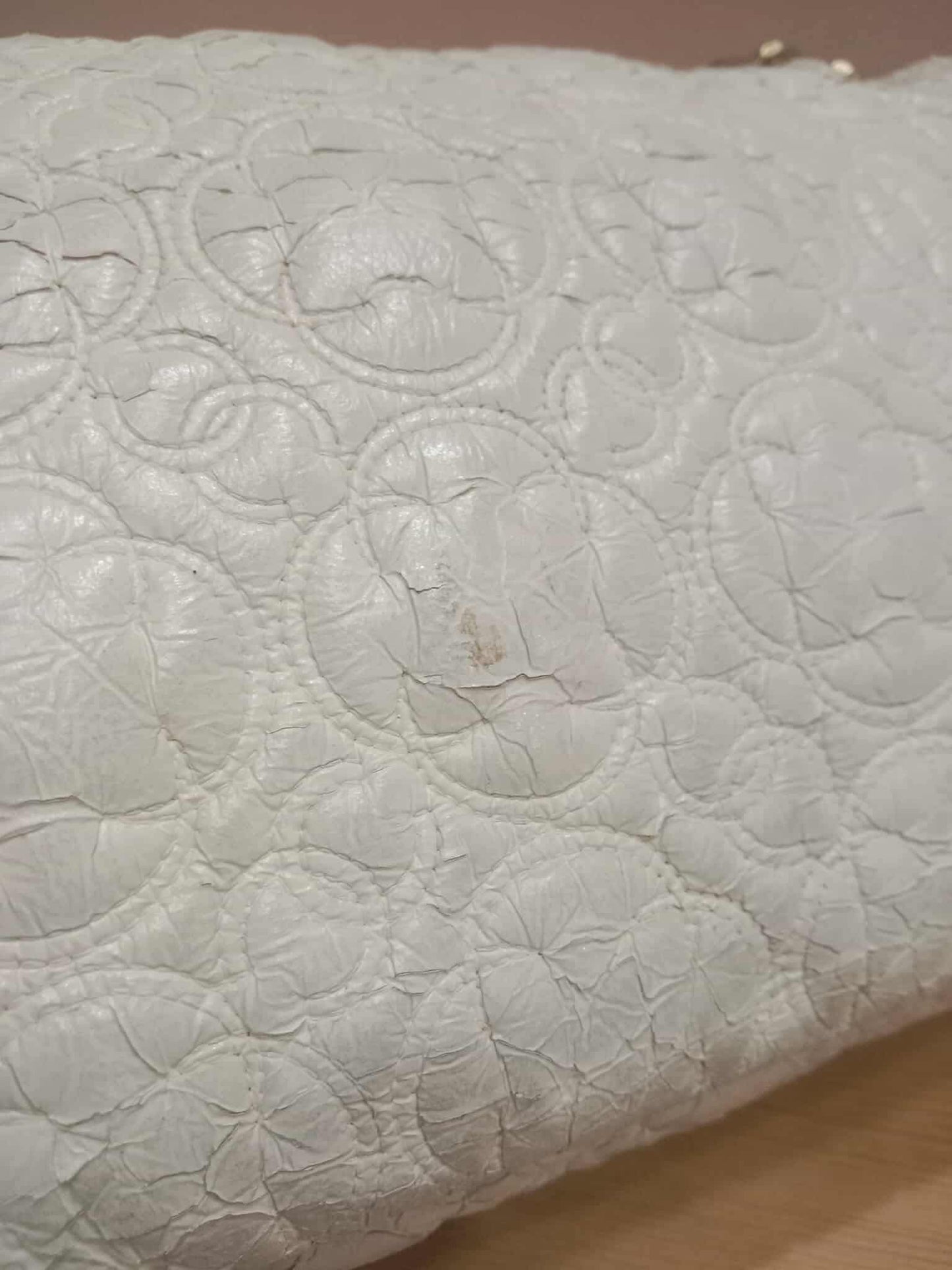 Chanel Rock in Moscow Flap Bag from the Pre-Fall Cream White Flap Bag Series 12