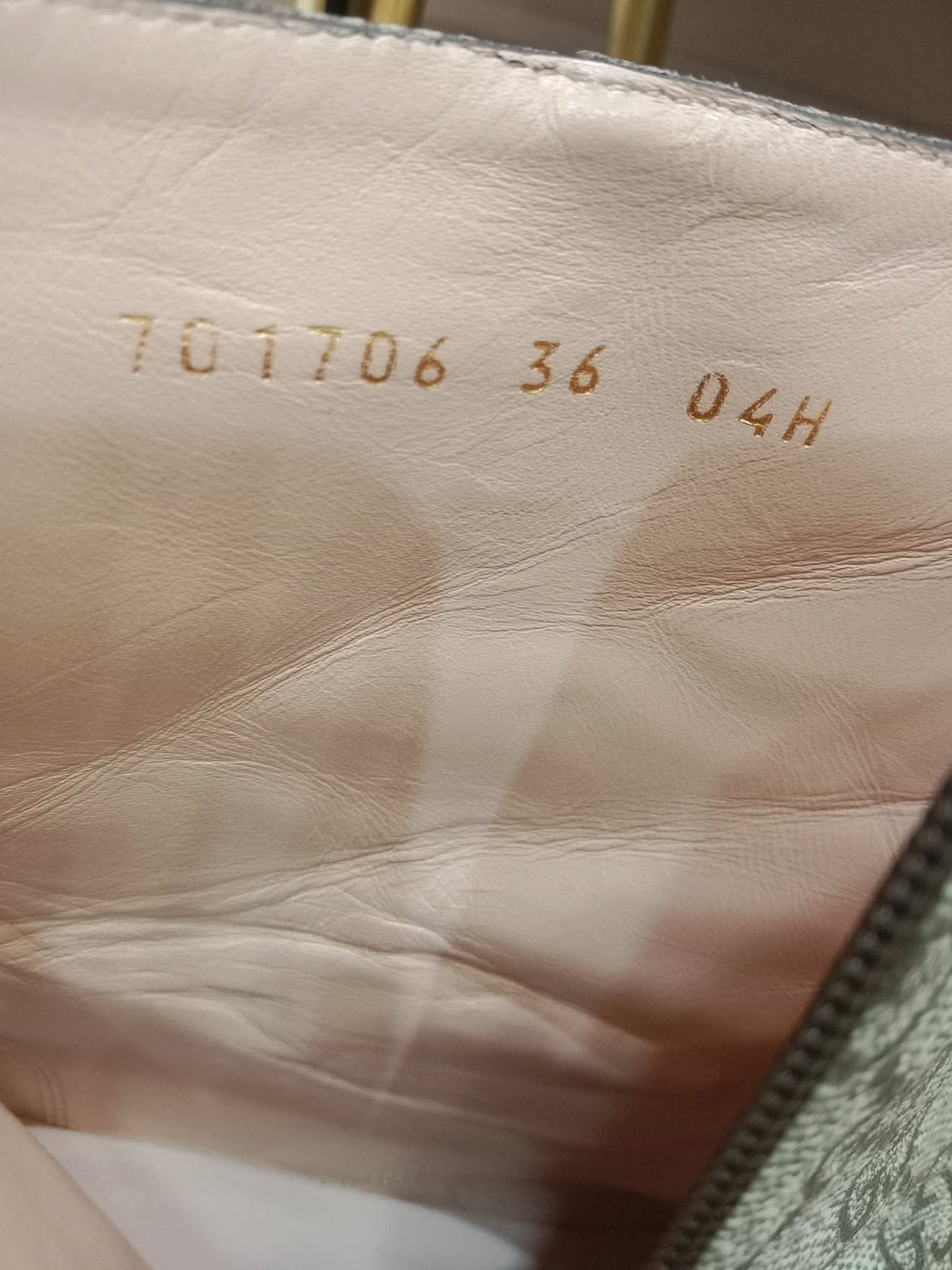 Gucci Blondie GG Supreme ankle Boots GG Medallion Size 26