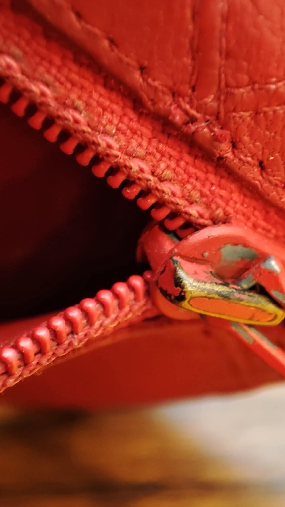 Chanel Vintage Envelope Wallet Red Lambskin Series 3