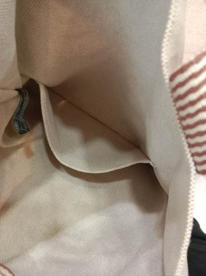 Hermes Toile Ferrou-Tout Cabas Tote Bag Beige