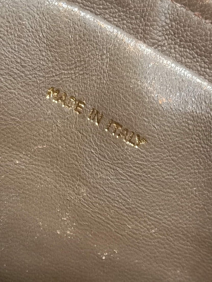 Chanel Vintage Camera Bag Lambskin Brown Series 0
