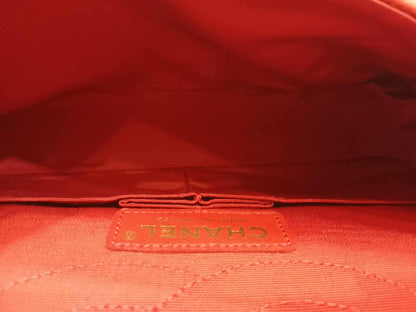 Chanel 2.55 Reissue Double Flap in Coral Jersey Fabric Series 11